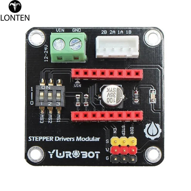 Custom Lonten DRV8825/A4988 42 Stepper driver module motor control shield motor drive expansion board For arduinos R3 3D Printer DIY Ki Manufacturer