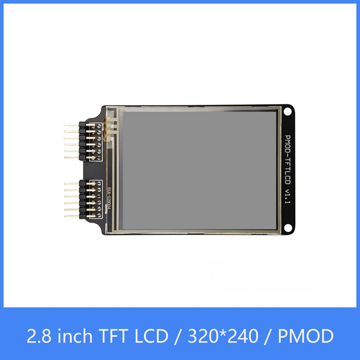 Custom PMOD-TFTLCD Expansion Board iCESugar FPGA Expansion Module Standard PMOD Interface 2.8 inch TFT LCD 320*240 Resolution SPI Manufacturer