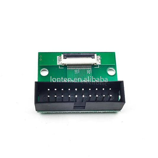 Custom FFC/FPC 0.5mm Connector SMT Adapter to DC3 Female Header 2.54mm Pitch Through Hole Cable 6 8 10 12 20 24 30 40 PIN Manufacturer