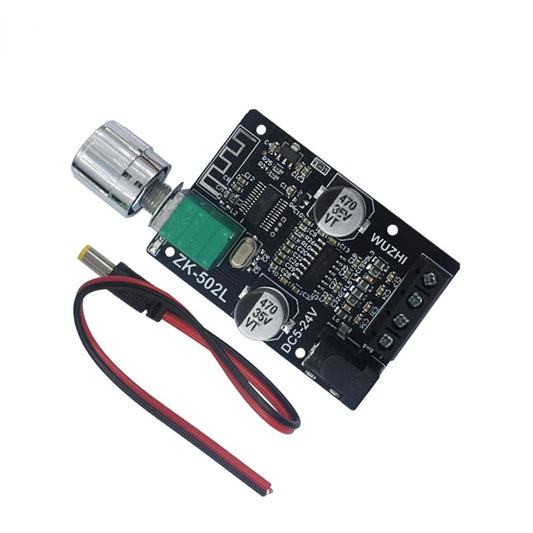 Custom LT-ZK-502L Mini BLE 5.0 Digital Power Amplifier Board Module DC 5-24V BLE5.0 Wireless Audio Stereo 50W*2 50W+50W AMP Amplifier Manufacturer