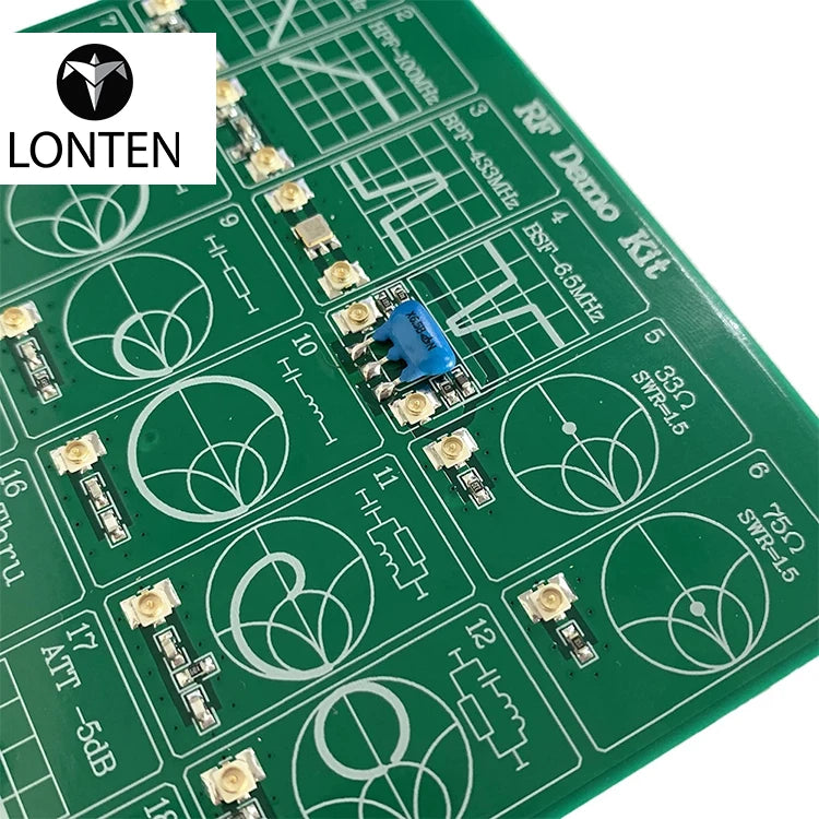 Custom RF Test board Vector Network Test Filter / Attenuator RF Demo K ...