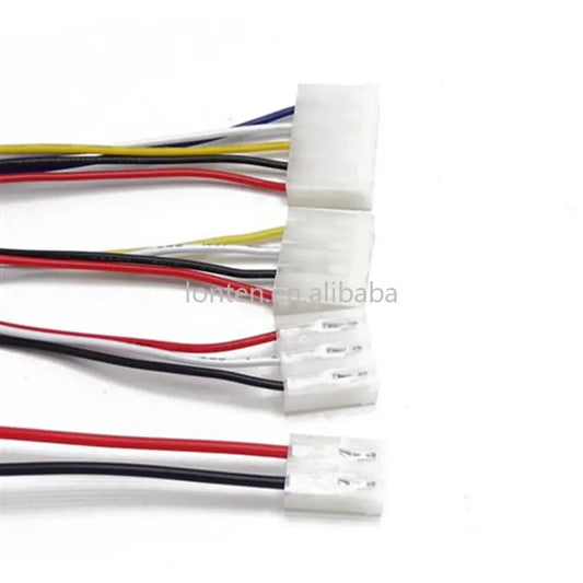 Custom CH5.08 22AWG 2/3/4/5/6/7/8/9/10Pin 5.08mm Pitch 20cm long Electronic Cable Terminal Housing Connector Plug Wire Harness Manufacturer