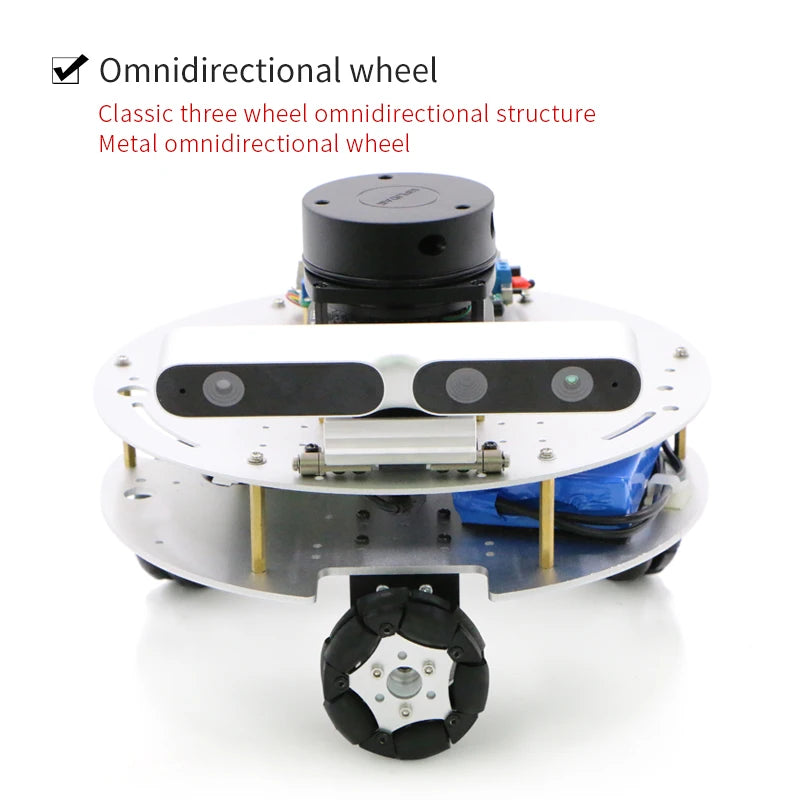 Custom PCBA ROS robot  Visual slam of Ackerman ROS robot chassis radar navigation unmanned vehicle Manufacturer