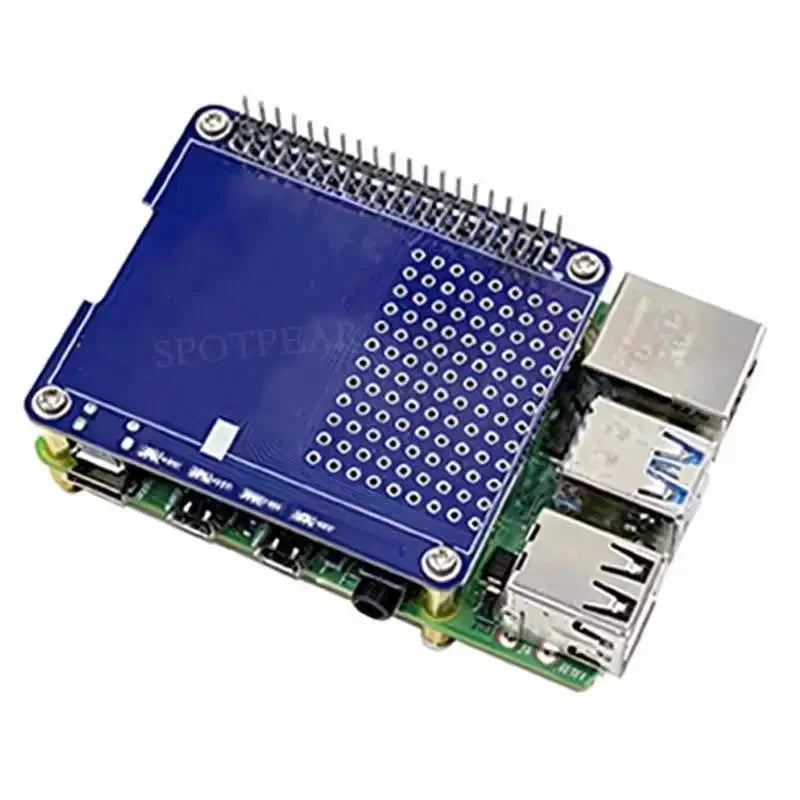 UPS HAT Lithium Battery Module | Compatible with Raspberry Pi 4 & Raspberry Pi 5 Expansion Board