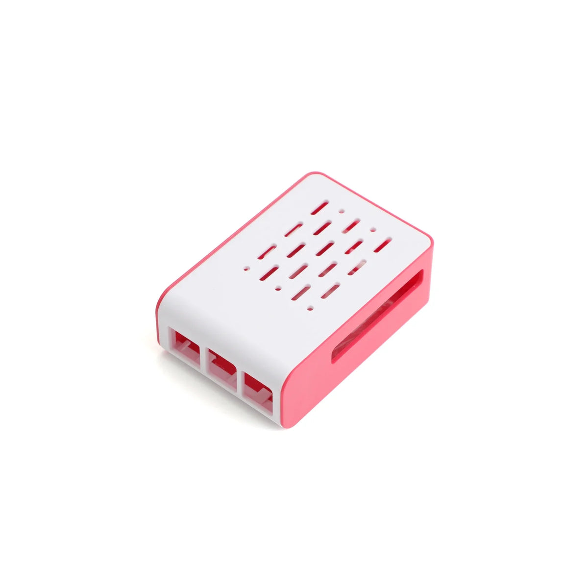 ABS Protective Case Cover Red White Box Shell Enclosure With Raspberry Pi Active Cooler DC 5V PWM Fan For Raspberry Pi 5
