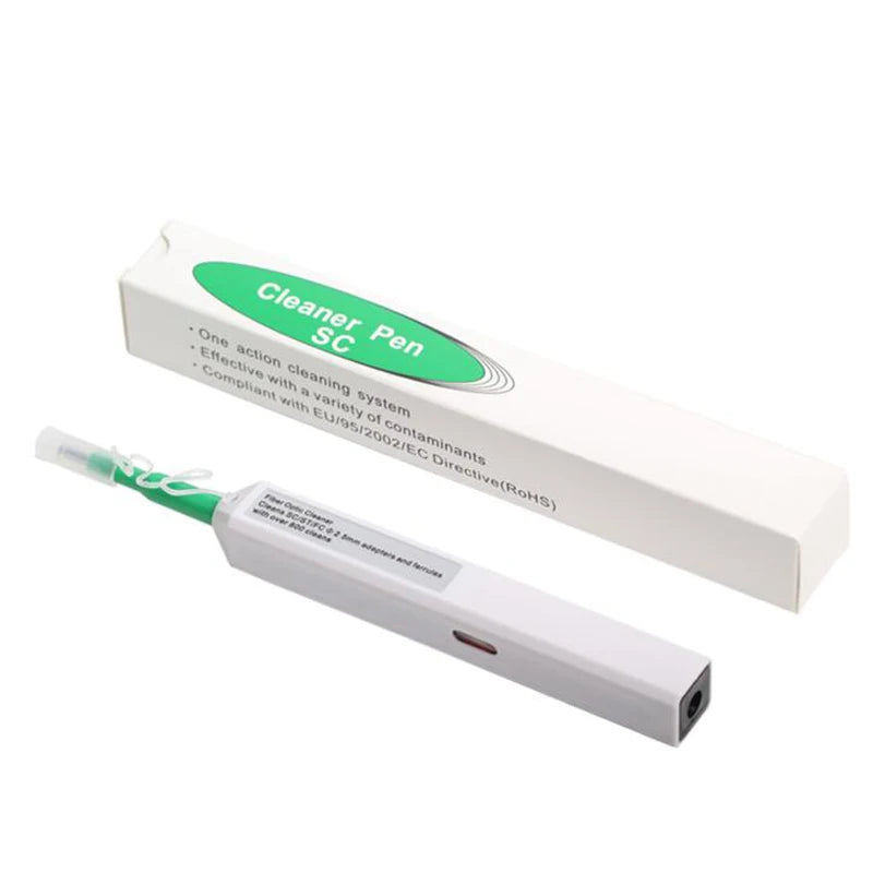 Custom Ergonomic Fiber Cleaner Optic Fiber Cleaner Fiber Optic One-Click Cleaner Fiber Screen Cleaner 2.5mm (SC,ST,FC)800+ cleanings Manufacturer