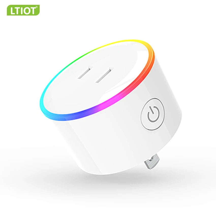 Custom Lonten New Tuya smart plug WIFI Wireless power socket wifi smart plug Mini Plug Socket Works with Alexa and Google Manufacturer