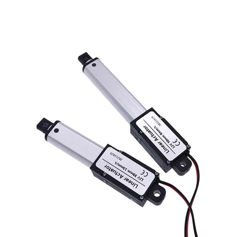 Custom Electric Linear Actuator 30mm 50mm stroke DC 12V linear actuator motor 30N/60N/100N linear motor controller mini Manufacturer
