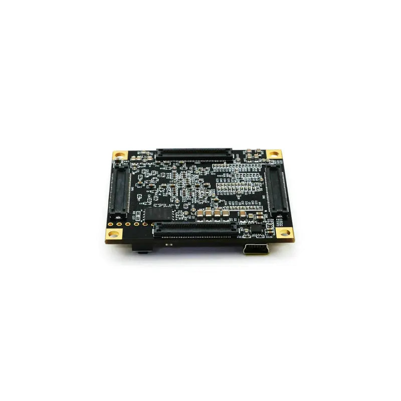 Custom Custom PCB circuit board pcba Alinx XILINX A7 FPGA Core Board Black Gold Development Board Artix-7 100T Industrial Grade AC7100 Manufacturer