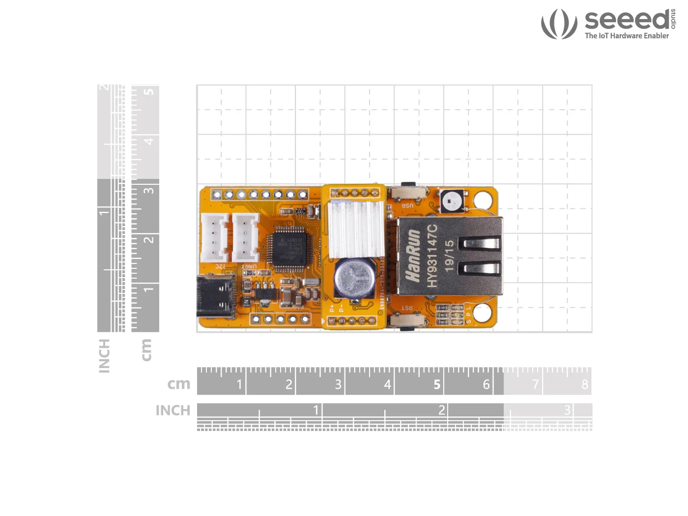 Custom Squama Ethernet - Ard W5500 Ethernet Board with PoE Squama CAN FD to Ethernet board with PoE  Custom PCB pcba machinery Manufacturer