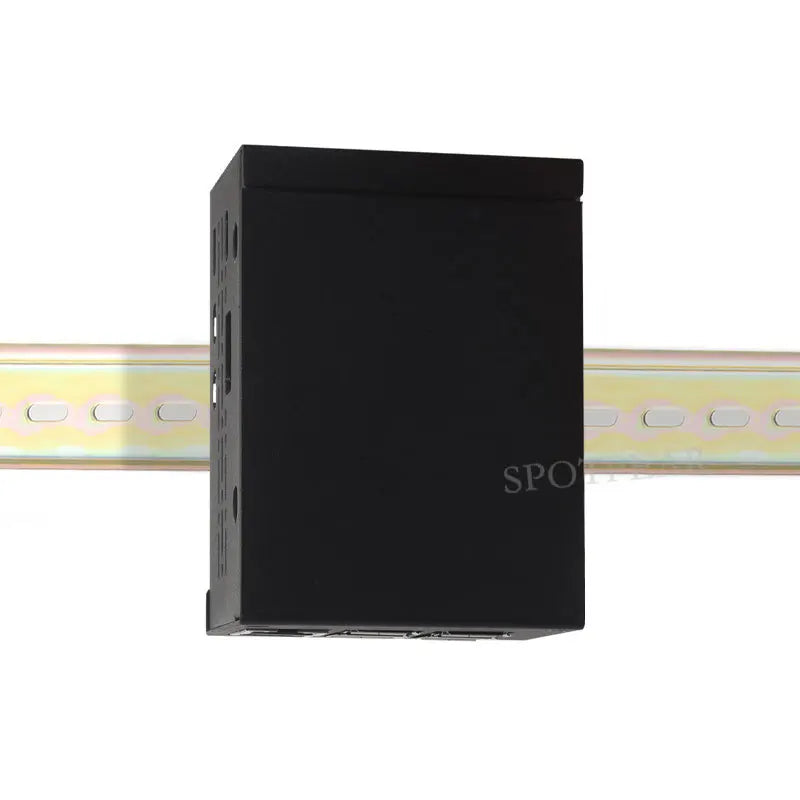 Raspberry Pi 5 Industrial Grade Large Space Metal Case D for PoE HAT/Official Active Cooler PCIe