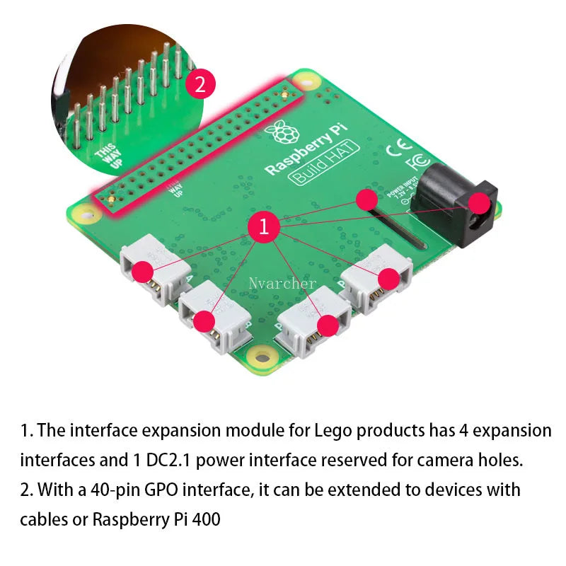 Custom Custom Raspberry Pi extension build hat for PI4B PI3B+ PI3B PI ZERO W Manufacturer