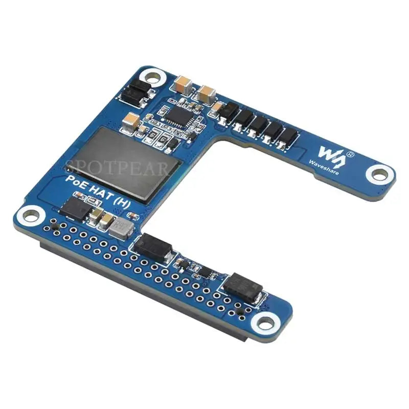 Custom Raspberry Pi 5 PoE MINI HAT (H) 5V/5A Power Over RJ45 Ethernet 802.3af/at Module Waveshare