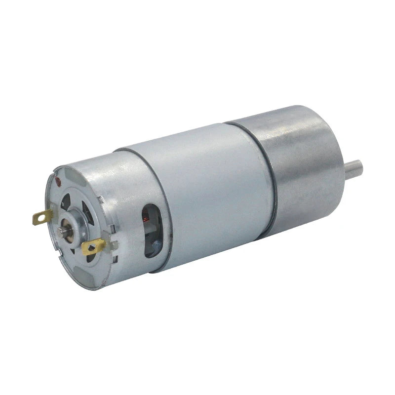 Custom JGB37-555 DC Gear Motor High Power 12V Gear Motor 5/10/20/30/45/50/80/100/200/300/600/1000rpm High Torque 37GB550 Manufacturer