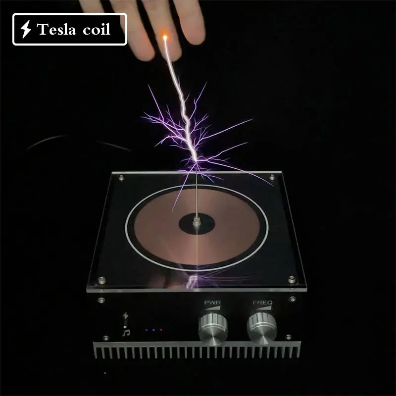 Custom MAX Music Tesla Coil/Touchable Palm Lightning/ Connection/Scientific Experiment Tool Big Size Manufacturer
