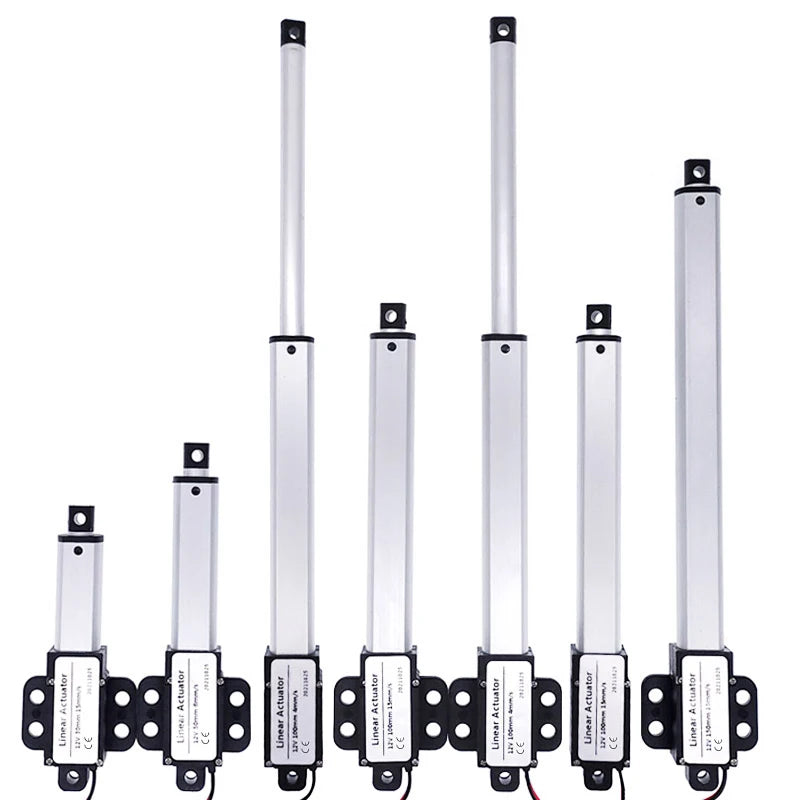 Custom Mirco Electric Linear Actuator 30N/60N/100N/150N 100mm DC12V Motor Controller Mini Eectric Push Rod Putter Manufacturer
