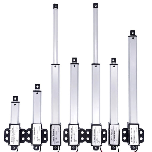 Custom Mirco Electric Linear Actuator 30N/60N/100N/150N 100mm DC12V Motor Controller Mini Eectric Push Rod Putter Manufacturer
