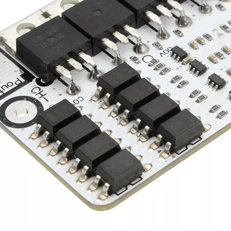 Custom Custom 4 Series 12V 60A Lithium LiFePo4 Cell Battery Protection BMS PCB Board W/ Balance Manufacturer