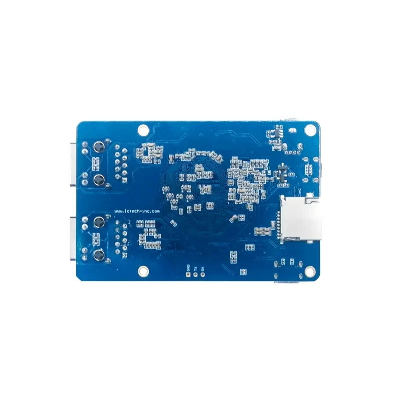 Custom Lctech Pi RK3328 Control Panel Mini Router Dual Gigabit Network Port LEDE Soft Routing Manufacturer