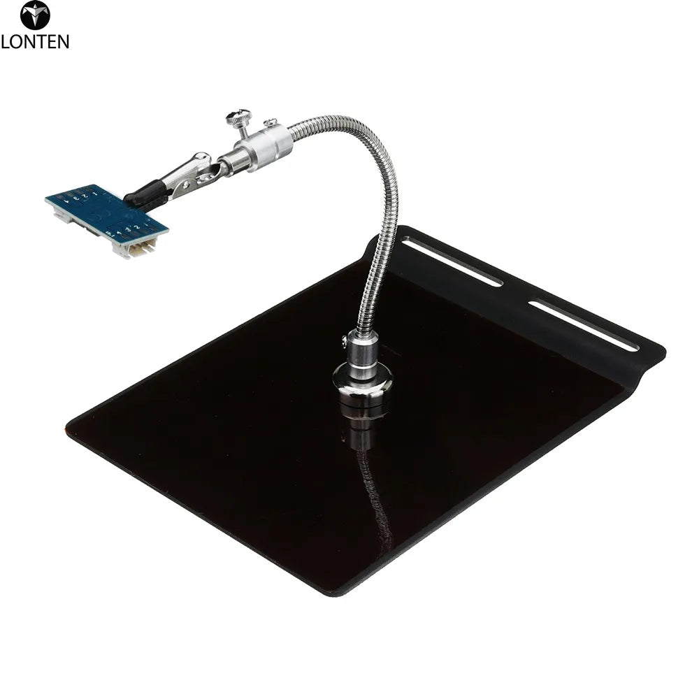 Custom Lonten P010 160mm Universal Soldering Clamp Clip Magnetic Base PCB Fixture Tools DIY Hands  Clip Suitable for Any Metal Manufacturer