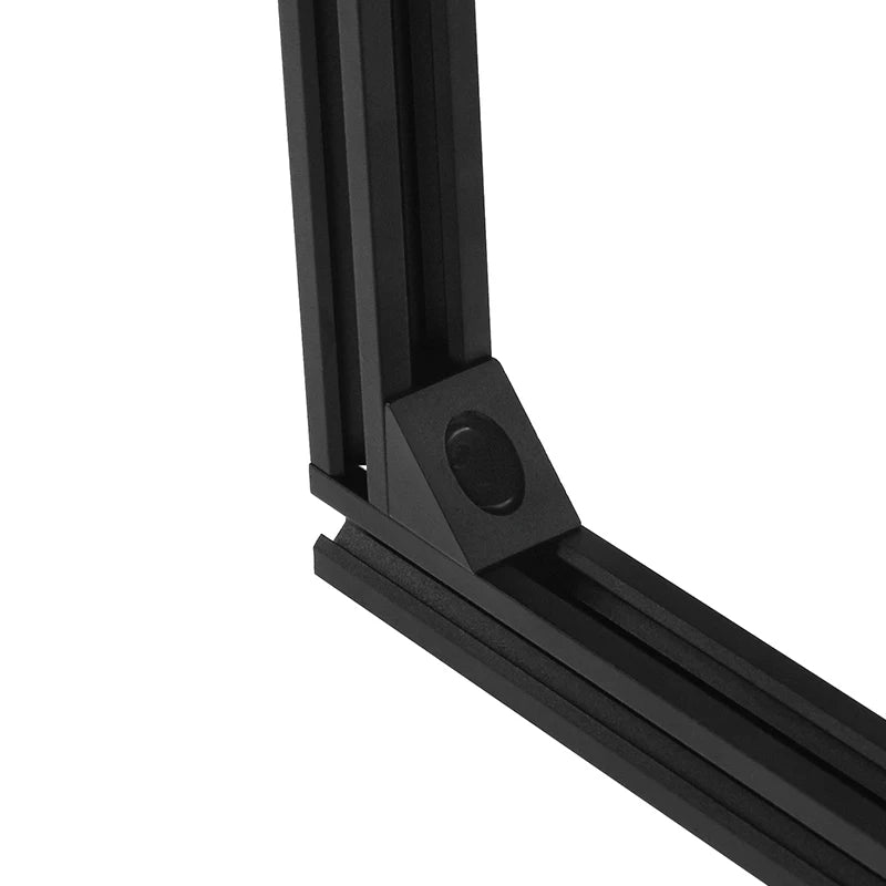 Custom 3D Printer 2020 Aluminum Block Cube Prism Connector Wheel Regulator Corner V-slot Three Way Connector delta 3d printer parts Manufacturer