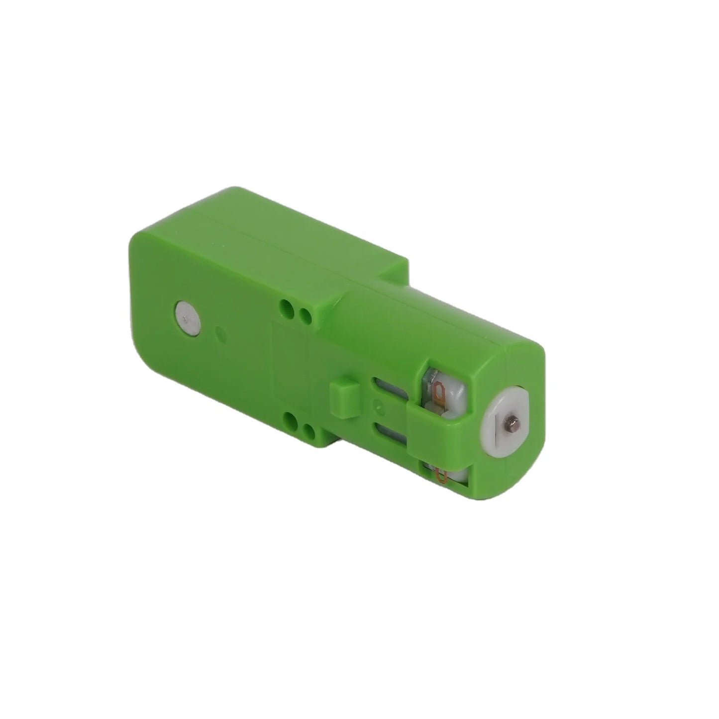 Custom Robot reduction motor plastic gear motor green and yellow TT tooth box brush DC motor Manufacturer