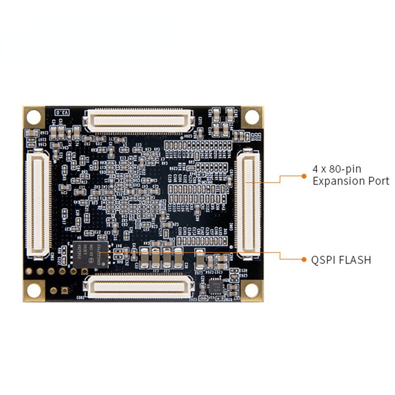 SoM AC7100B: XILINX Artix-7 XC7A100T FPGA Core Board Industrial Grade Module Custom PCB liquid detector pcba customize