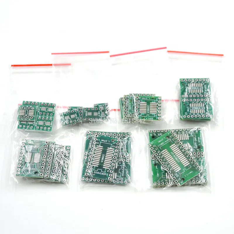 Custom PCB Board Kit SMD Turn To DIP SOP MSOP SSOP TSSOP SOT23 8 10 14 16 20 24 28 SMT To DIP Manufacturer