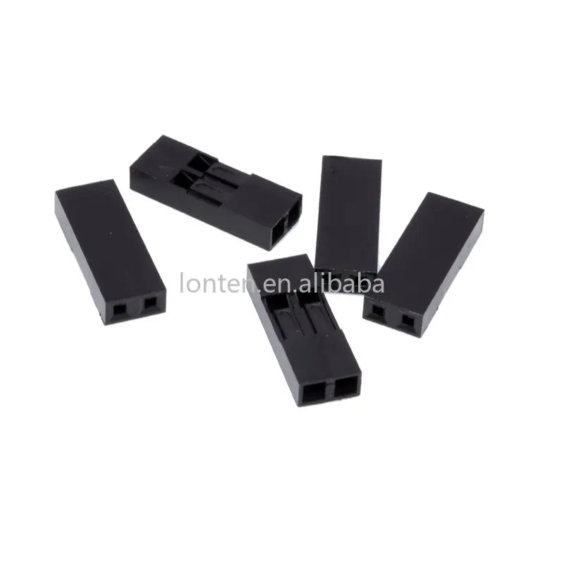 Custom Custom 20Set 2.54mm Dupont Connector 2.54 Single Row Plastic Shell Plug 1P 2P 3P 4P 5P 6P 7P 8P 9P 10P With Female Terminal Manufacturer