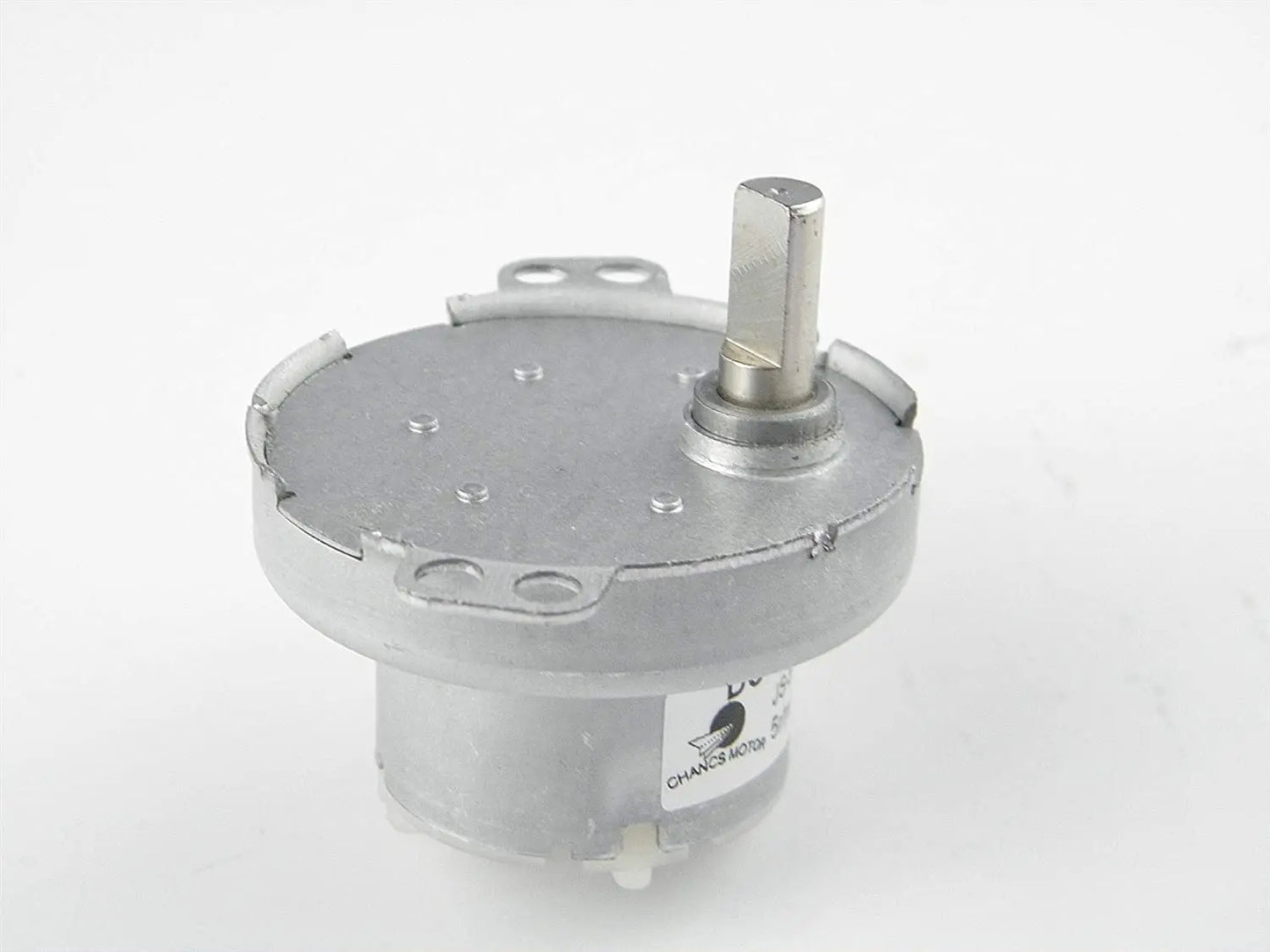 Custom Metal Outer Reduction Gear Box DC 12V JS-50 4RPM D-shaft CW/CCW Mini DC Gear Motor Manufacturer