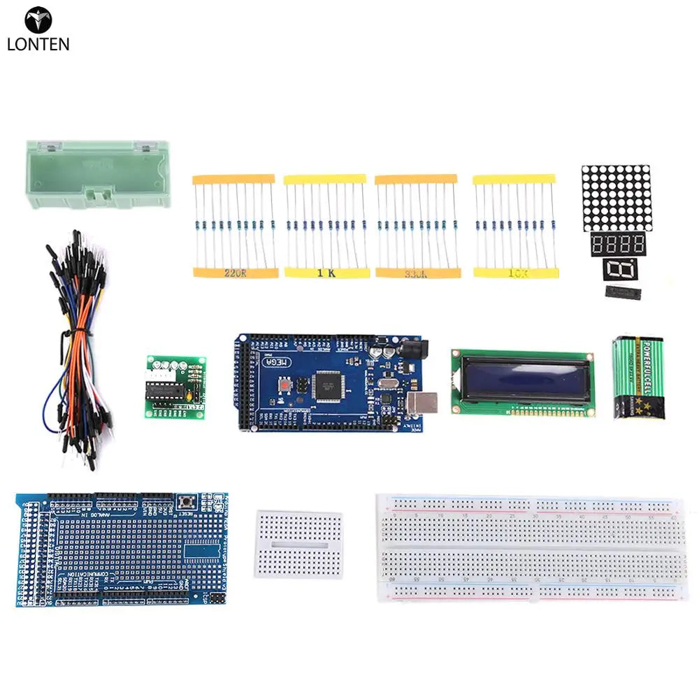 Custom Lonten diy Kit for Mega2560 Starter Learning Basic Kit for arduinos Beginner Programmable Toys Manufacturer