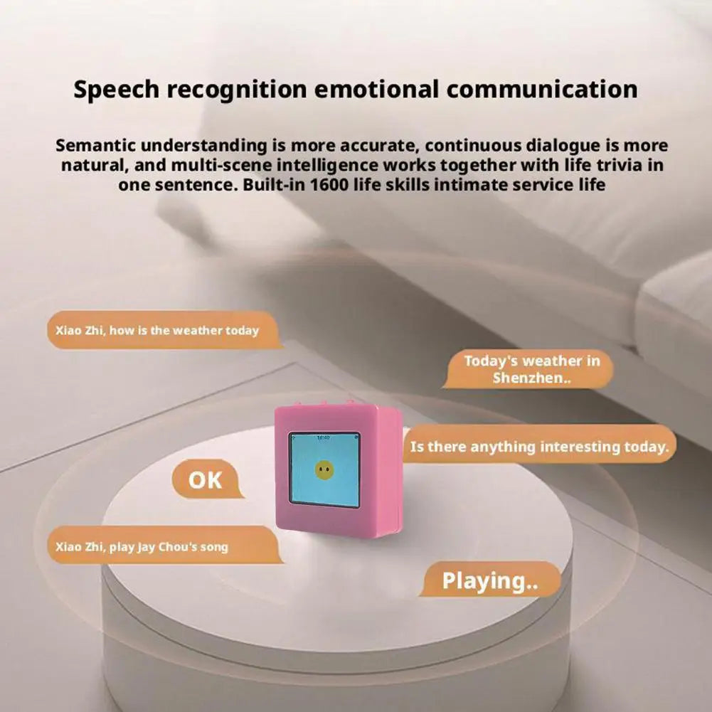 Xiaozhi Intelligent AI Conversation Robot Dialogue Robot Companion DeepSeek Voice Ai Gift Kids Support Voice Chat Z5B4