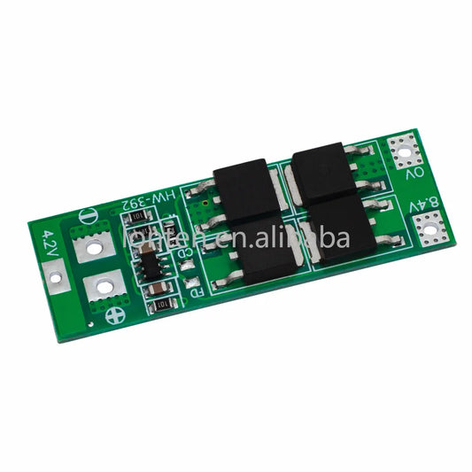 Custom 2S 20A 7.4V 8.4V 18650 Lithium Battery Protection Board/BMS Board Standard/Balance For DIY Manufacturer