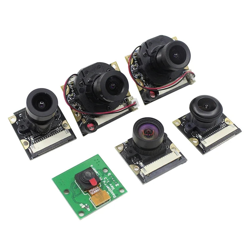 Raspberry Pi 5 CSI Camera Module 5MP 8MP - OV5647/IMX219 Sensor Board for Computer Vision & AI Projects