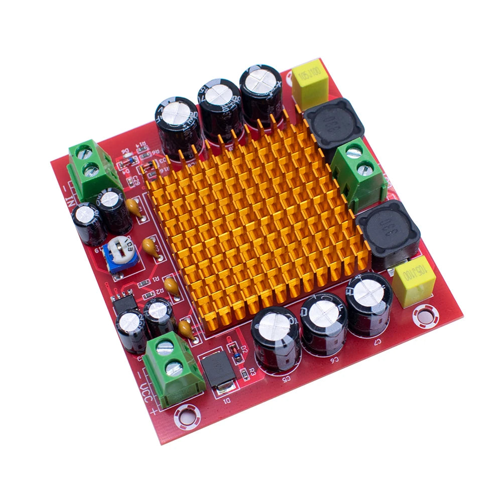 Custom LT-Digital Amplifier Board TPA3116DA TPA3116 150W D2 Mono Channel Digital Power Audio Amplifier Board XH-M544 DC 12V 24V Manufacturer