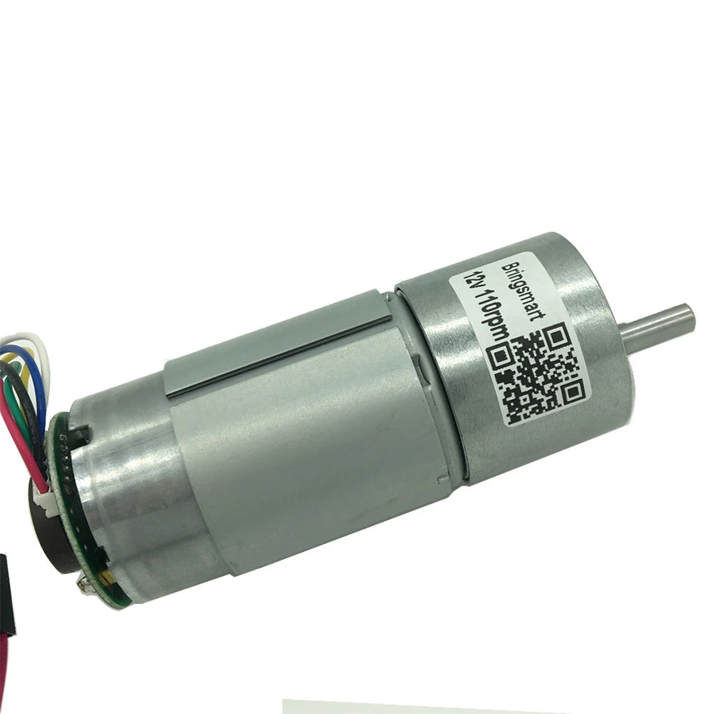 Custom 6V 24V DC Geared Motor 12V With Encoder 4-2000RPM High Torque Motor Reversed Speed Control For Door Lock Smart Device Manufacturer