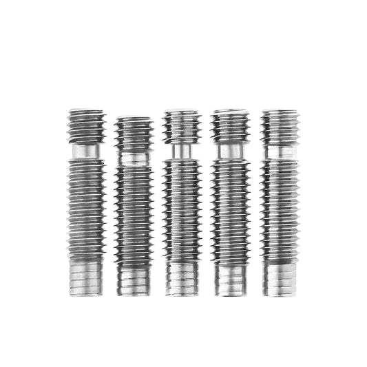 Custom 3D Printer Part V6 Remote Throat Heat Break Hotend M6 For 1.75 /3.0/4.1mm Filament Stainless Steel 3D Printer parts v6 Throat Manufacturer