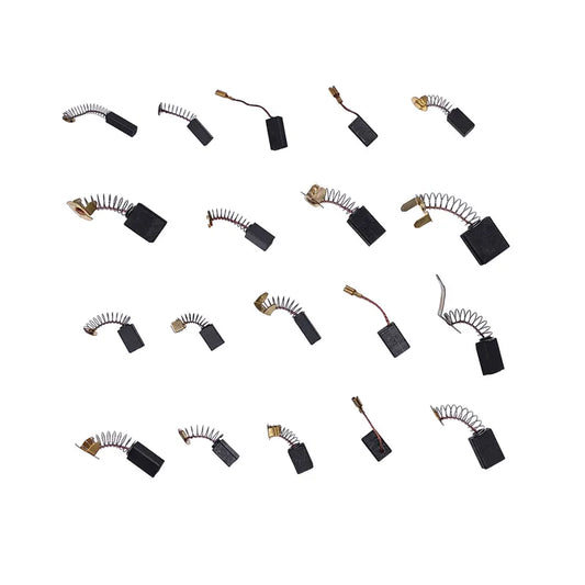 Custom 2pcs Carbon brush drill electric grinder replacement carbon brush graphite copper spare parts for electric motors graphite brush Manufacturer