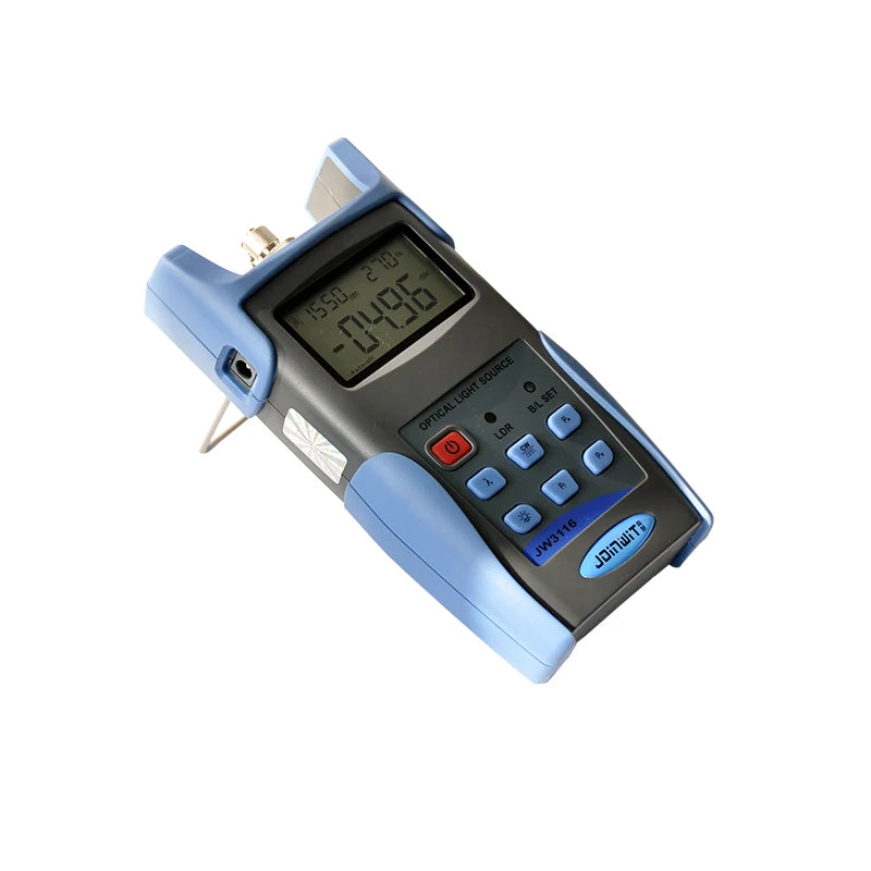 Custom JW3116 Handheld Fiber Optic Light Source 1310/1550nm Fiber Optical Light Source with FC/SC/ST interchangeable Connector Manufacturer