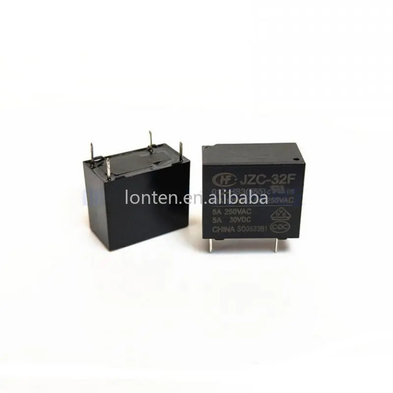 Custom Custom 5PCS/lot Power Relays JZC-32F-005-HS3 JZC-32F-012-HS3 JZC-32F-024-HS3 Relay HF32F 5A 250VAC 4PIN Manufacturer