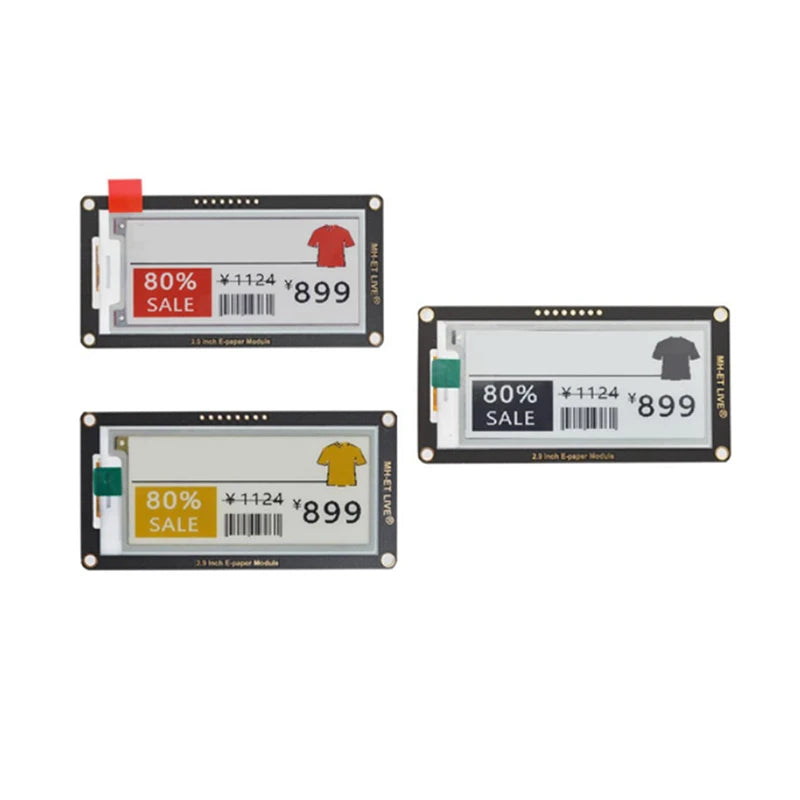 Custom 2.9 Inch Epaper Module E-Paper E-Ink EInk Display Screen SPI Su ...