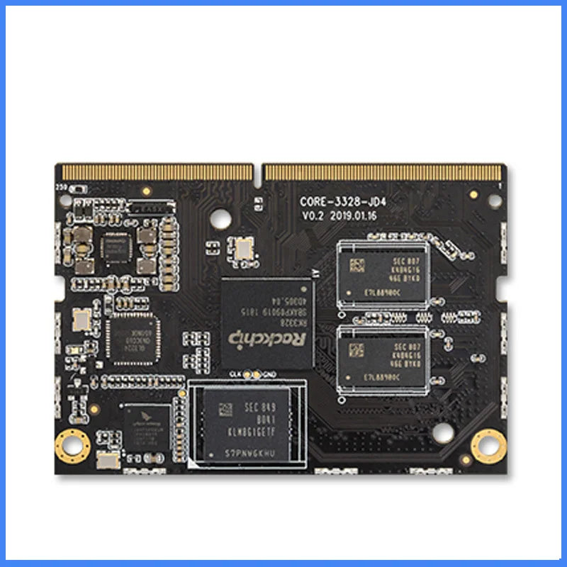 Custom Firefly Core-3328-JD4 Quad-core 64-bit Entry-level Core board Microcontrol Linux Development Board Manufacturer