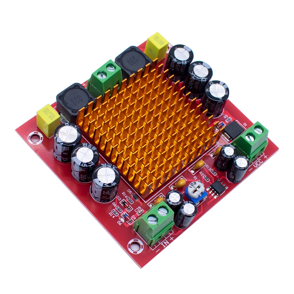 Custom LT-Digital Amplifier Board TPA3116DA TPA3116 150W D2 Mono Channel Digital Power Audio Amplifier Board XH-M544 DC 12V 24V Manufacturer