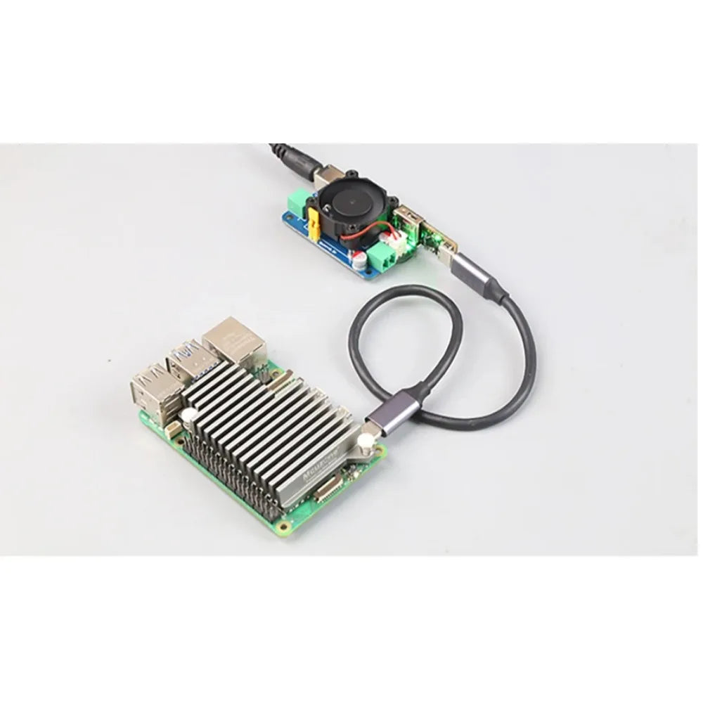 Raspberry Pi5 USB A-C PD Adapter,USB-A to USB-C Adapter with 5V5A PD Protocal for Raspberry Pi 5 Custom