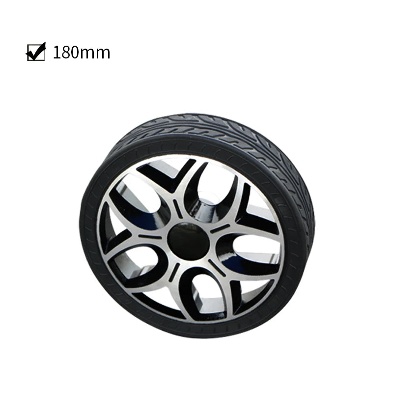 Custom PCBA Solid Rubber Load-bearing Wheel Active Wheel Intelligent Small Wheel Driving tire Unmanned Vehicle AGV No Inflation Manufacturer