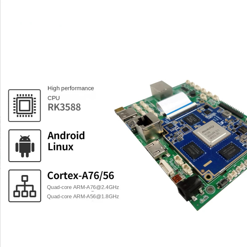 Custom Custom RK3588 Android linux intelligent serial port mainboard industrial control development board Manufacturer