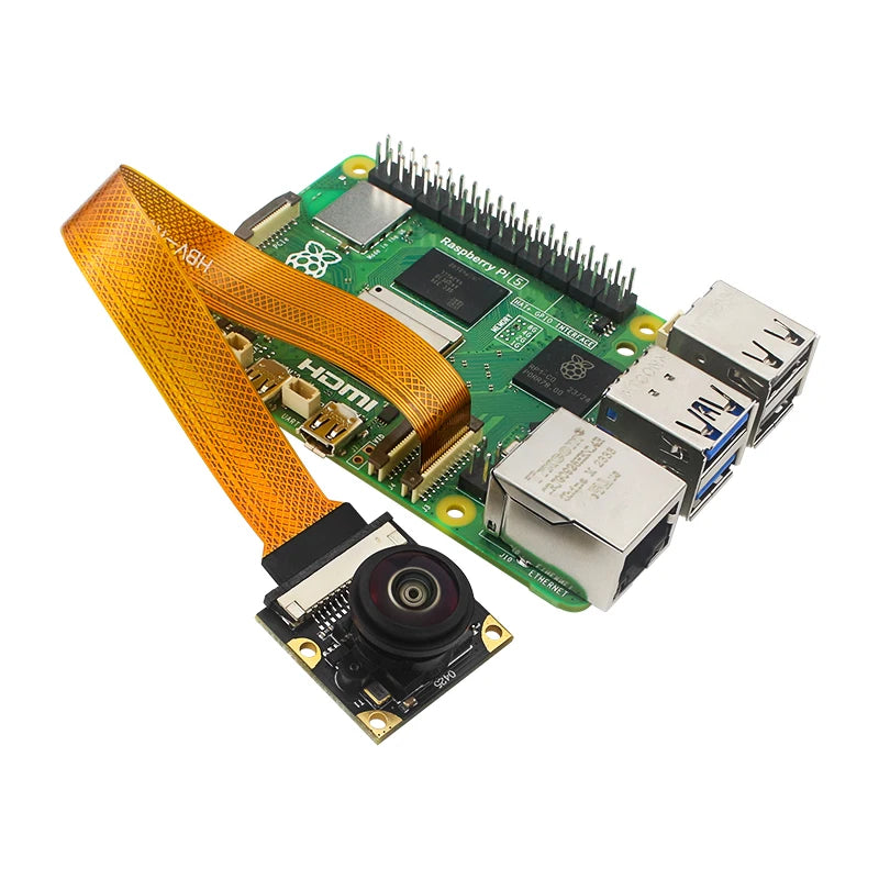 Custom Raspberry Pi 5 8MP Camera IMX219 Sensor Chip CSI Interface 77 130 160 200 Camera Webcam for Raspberry Pi 5
