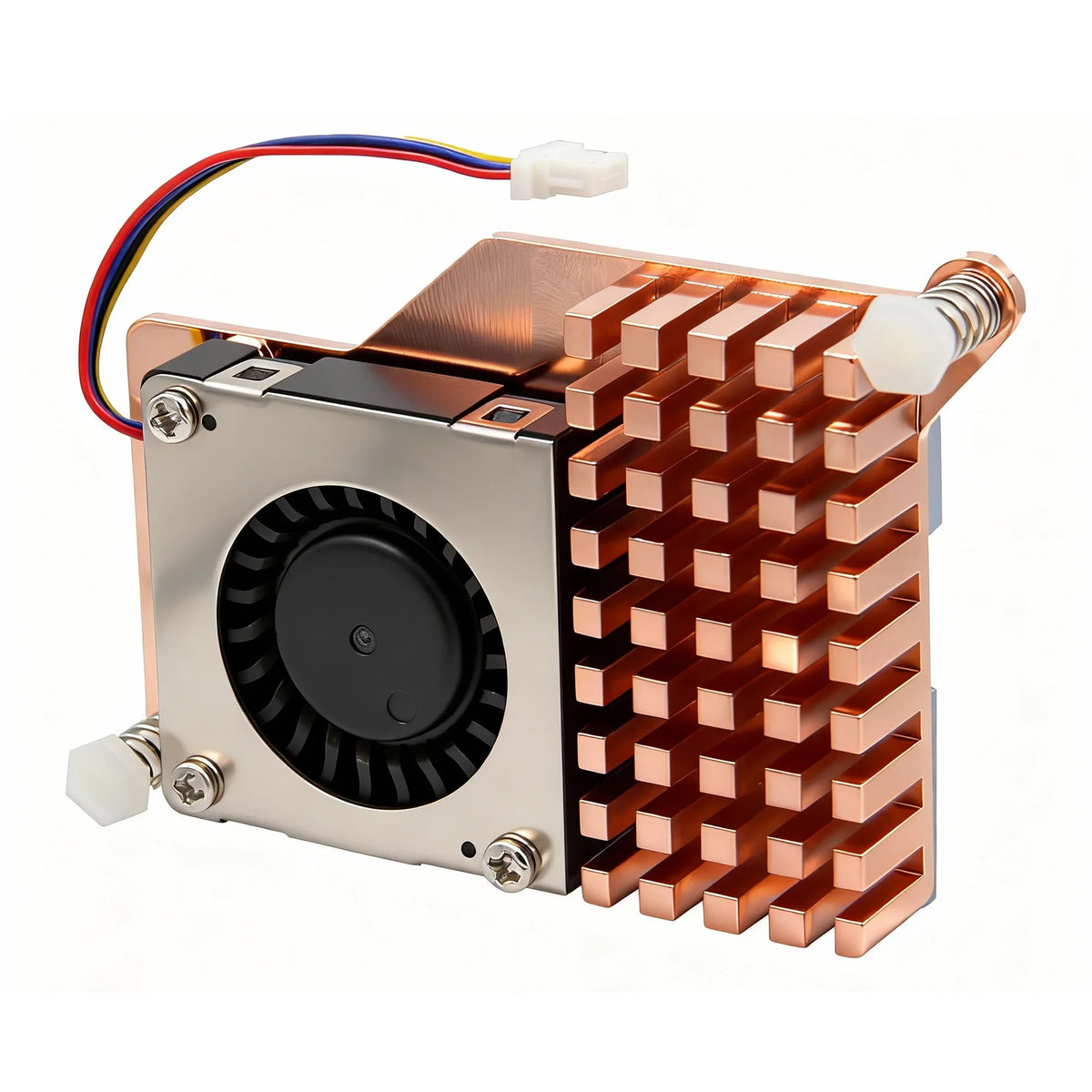 Raspberry Pi 5 Active Cooler H510 Brass Cooler with PWM Cooling Fan