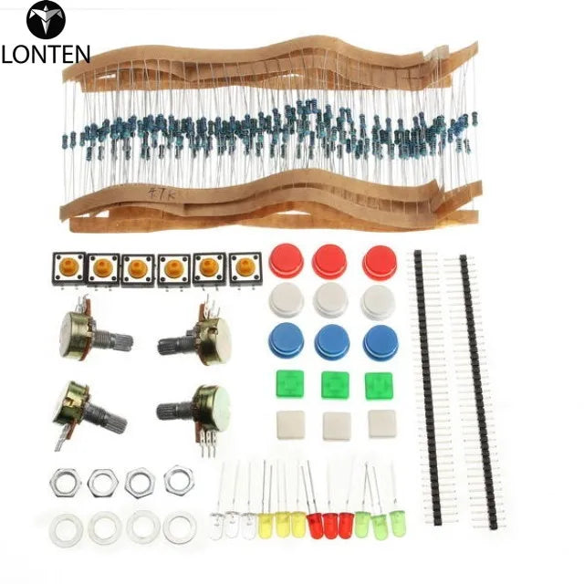 Custom Lonten 37 In 1 Sensor Module Upgraded Version Kit With Electronic Components resistors LEDs For arduinos Manufacturer