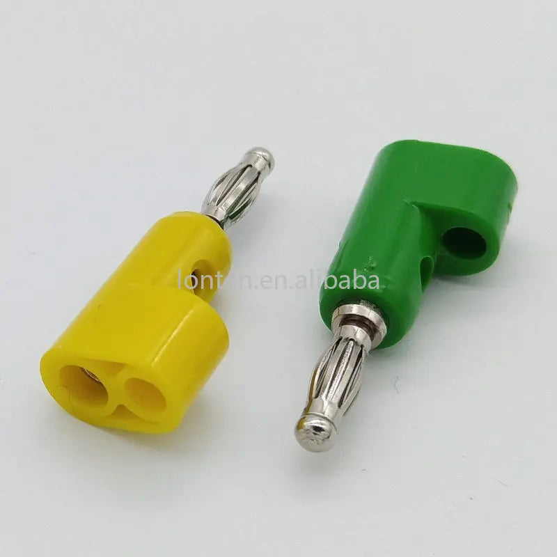 Custom Custom 4mm Bending Banana Jack Plug Socket for Binding Post Test Probes Terminal Connector The Shape Electrical Connecting Tool Manufacturer